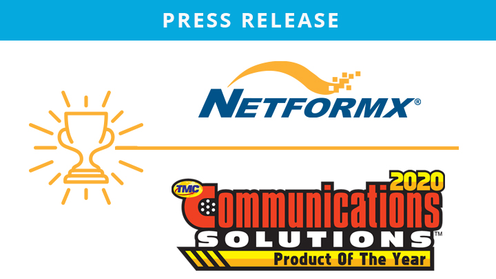 Netformx Wins 2020 Communications Solutions Product of the Year Award for VIP Calculator