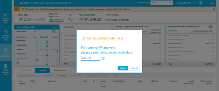 Cisco Partner Blog: Your competitive advantage for modeling a deal